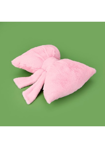 Soft Kurdele Figürlü Yastık - Pembe - 40X30 cm modelleri