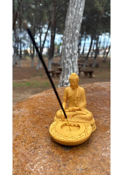 Buda Heykeli Tütsülük | Zen Meditasyon Dekorasyonu | Huzur ve Dinginlik Temalı Ev Dekoru (3d) modelleri