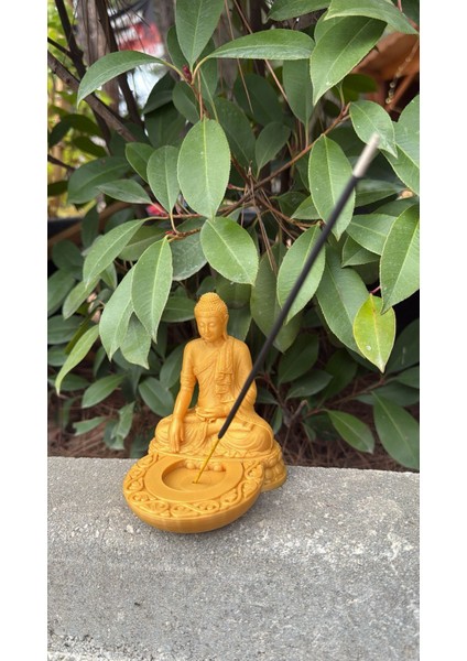 Buda Heykeli Tütsülük | Zen Meditasyon Dekorasyonu | Huzur ve Dinginlik Temalı Ev Dekoru (3d) indirimleri