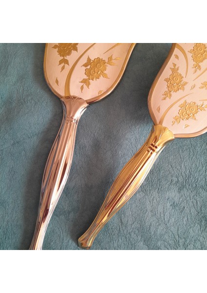 Antika Ayna Fırça Takım