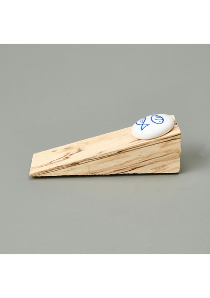 Home Balık Temalı Kapı Stoperi - Açık Kahverengi