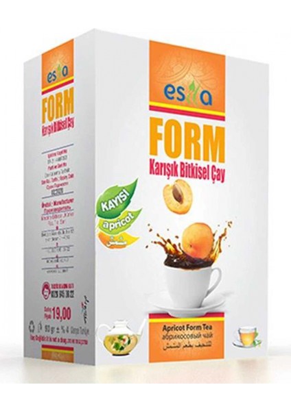 Kayısılı Form Çayı 45 Li.