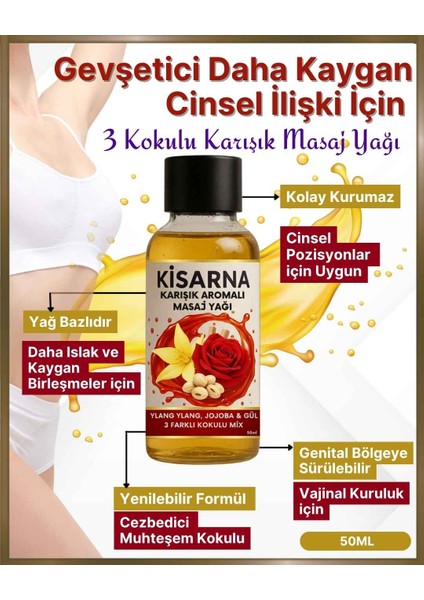 Cinsel Kayganlaştırıcı Jel Ylang Ylang Jojaba Gül Aromalı Masaj Yağı fiyatları