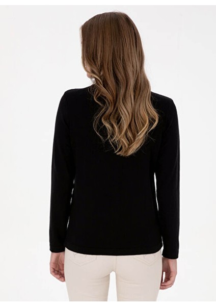 GLT01-GBSK25 Siyah Kadın Hırka 2226035 fırsatları