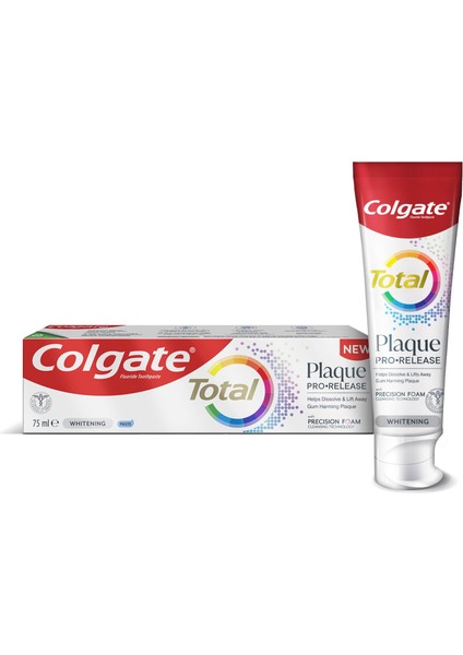 Total Plaque Pro Release Beyazlatıcı Diş Macunu 75 ml