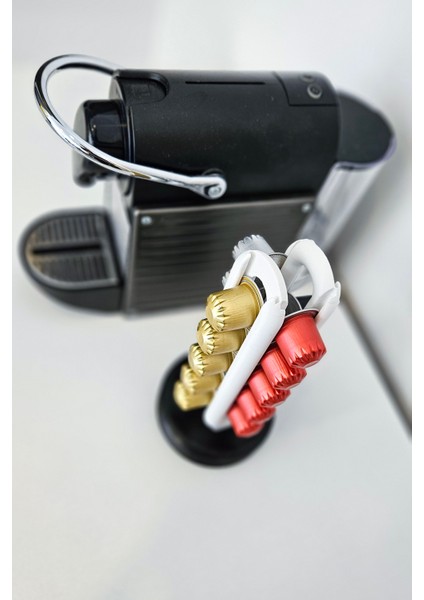 Nespresso Kahve Kapsül Standı | Mutfak Kahve Köşesi Organizer Dekor indirimleri