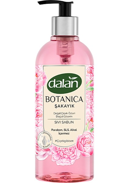 Sıvı Sabun Botanica Şakayık 500 ml fiyatları