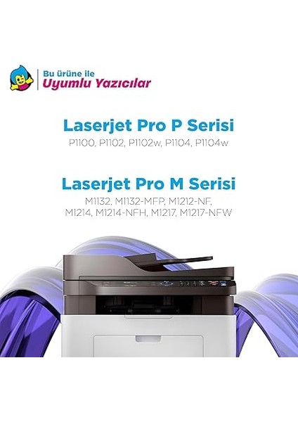 Uyumlu Tonermax Laserjet P1100 Muadil Toner / CE285A Muadil Toneri fırsatları