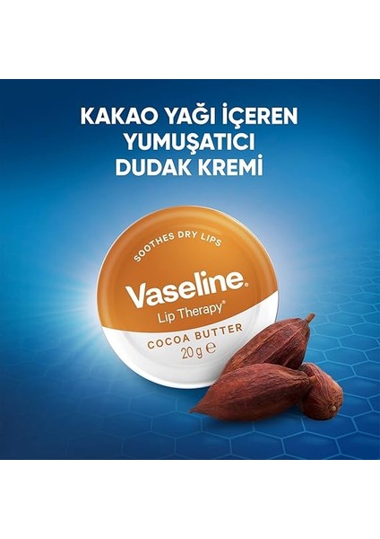 Lip Therapy Yumuşatıcı Dudak Kremi Kakao Yağı 20 G modelleri