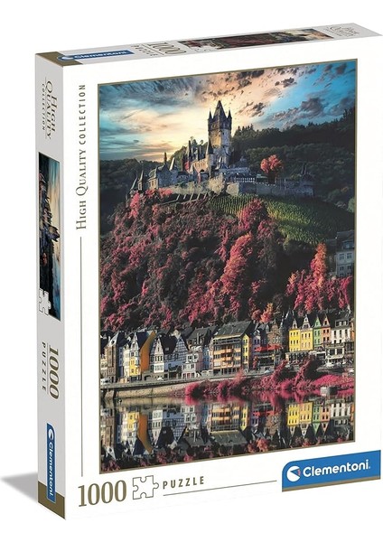 - 39648-1000 Parça Collection Yetişkin Puzzle - Cochem Castle