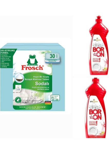 Doğal Organik ve Vegan Bulaşık Deterjanı Seti