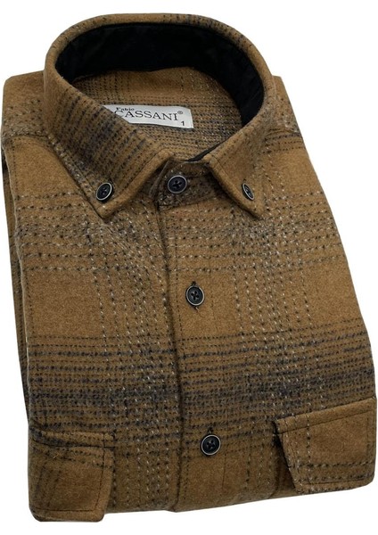 Erkek Kışlık Hakiki Oduncu Gömleği modelleri