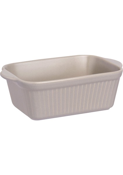 Mat Renkli Porselen Fırın Kabı 16.7 cm