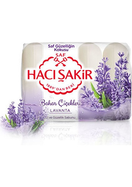 Güzellik Sabunu Lavanta 4X70 G