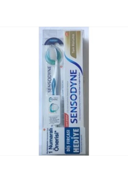 Sensodyne Diş Macunu 75 Mı Tam Koruma + Diş Fırçası