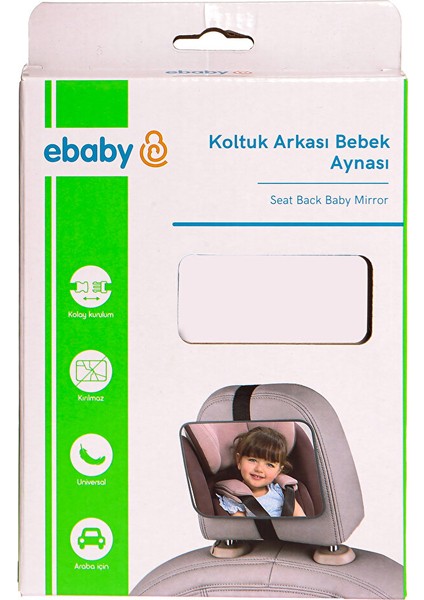 Koltuk Arkası Bebek Aynası 1 Adet