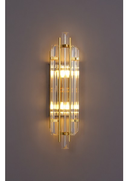 Helenora Cam Modern Gold Rengi Duvar Apliği fiyatları