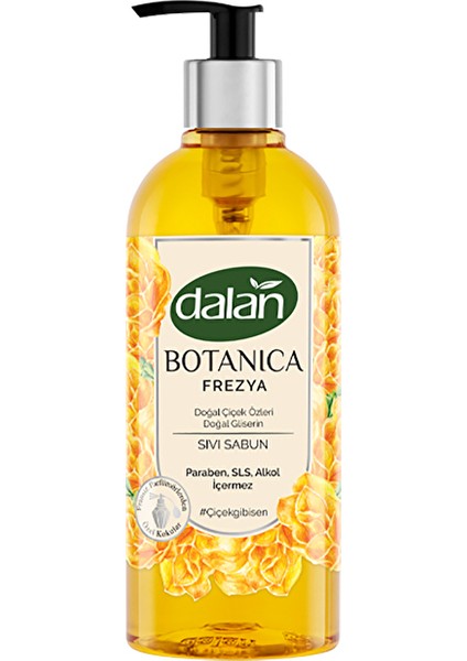 Sıvı Sabun Botanica Frezya 500 ml