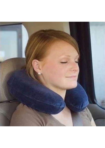 Seyahat Yastığı Şişme Boyun Tipi Ortopedik