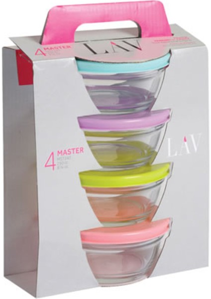 Lav Master Saklama Kabı 4'lü 250 cc