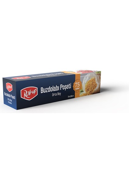 Buzdolabı Poşeti Orta Boy 75'li