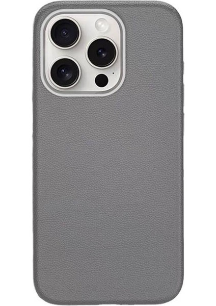 Apple iPhone 15 Pro Max Kılıf M-Safe Şarj Özellikli Pu Deri Zore Adora Kapak