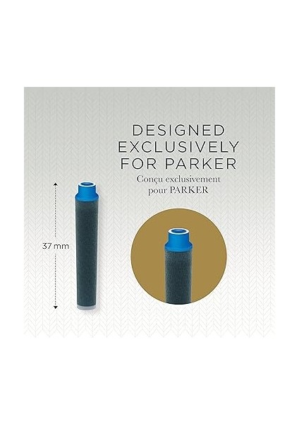 Quink Kısa Dolma Kalem Kartuşu, Yıkanabilir Mavi, 6'lı Kutu modelleri