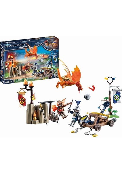 Novelmore 71210 Novelmore ve Burnham Raiders - Turnuva Sahası, 4 Yaşından Büyük Çocuklar Için Oyuncak