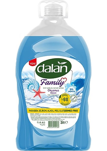 Sıvı Sabun Okyanus 3 L