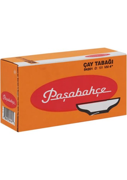 Sade Çay Tabağı 6'lı