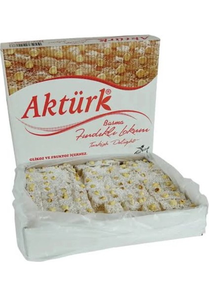 5kg Fındıklı Basma Lokum Mevlid Lokumu , Bayramlık Lokum