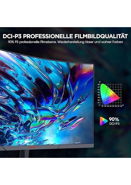 24E6CA 23.6" Monitör, Monitörü, Monitörler ile Yüksek Hızlı Oyun Deneyimi, 180Hz Yenileme Hızı, 1500R Kavisli Ekran ve Ergonomik Tasarım indirimleri