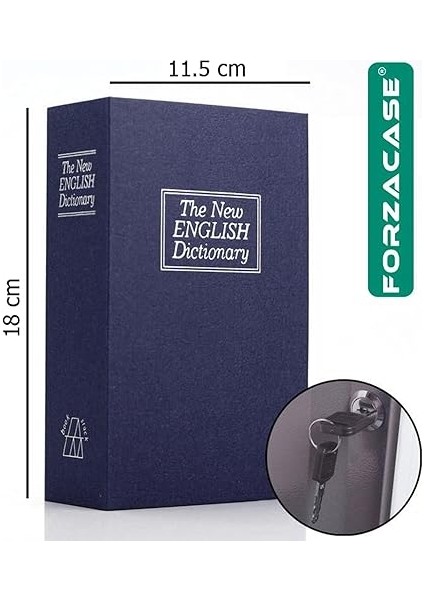 Kitap Görünümlü Gizli Kilitli Para Mücevher Takı Kasası - FC093 fiyatları