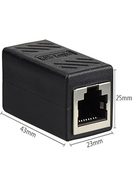 1 Portlu Ethernet Splitter, Çift Lan Kablosu, Ethernet Bölücü, RJ45 Dişi Adaptör Konnektörü modelleri