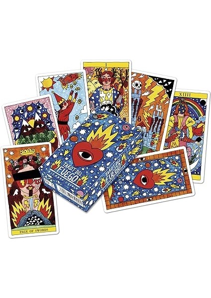 Tarot Del Fuego By Ricardo Cavolo, Tarot Kartları modelleri