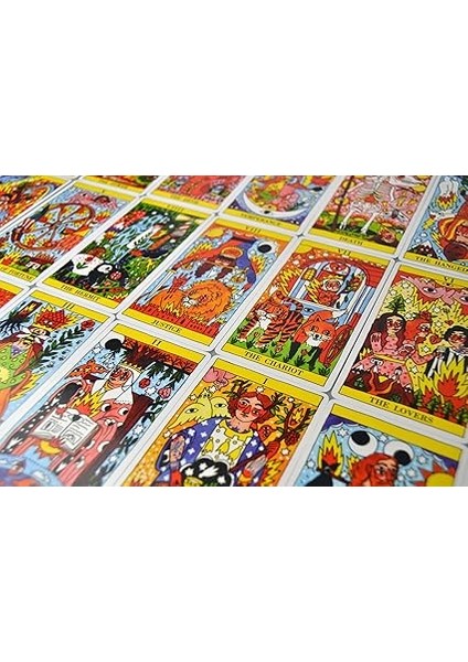 Tarot Del Fuego By Ricardo Cavolo, Tarot Kartları indirimleri