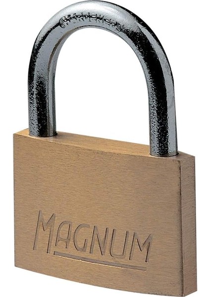 Lock CAD40 Magnum Prinç Asma Kilit Anahtarlı, Altın, 5,4 x 4 x 1 cm