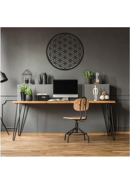 Eğitim Araçları Ahşap Yaşam Çiçeği Kutsal Geometri Dekoratif Tablo fiyatları