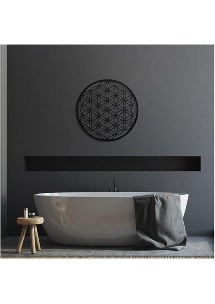 Eğitim Araçları Ahşap Yaşam Çiçeği Kutsal Geometri Dekoratif Tablo fırsatları