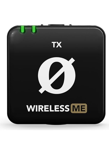 Kablosuz Me Tx Dahili Mikrofonlu Ultra Kompakt Kablosuz Verici, Yerleşik Kayıt ve Film Yapımı, Röportajlar ve Içerik Oluşturma Için 200 M'ye Kadar Menzil (Yalnızca Verici)