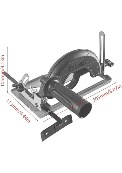 Açılı Avuç Taşlama Tutucu 45°ayarlanabilir Taşlama Standı Siprel Tutucu Kesici Destek Braketi fırsatları