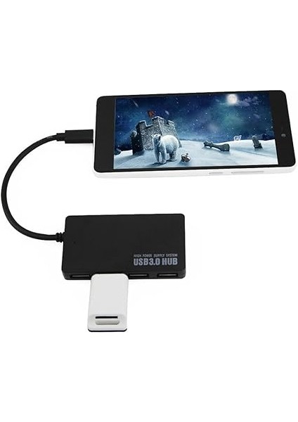 Type C USB 3.1, 4xusb 3.0 Hub Çoklayıcı Dönüştürücü Switch Type C To USB Çevirici fırsatları