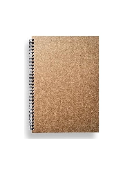 Tanıtım Spiralli Defter, Kraft Kapaklı, B5 Boyutunda (182X257 Mm), 100 Yaprak (Çizgili) indirimleri
