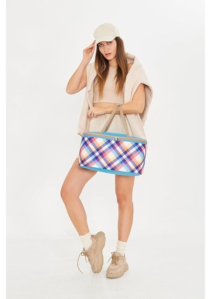 22 Litre Piknik/kamp Çantası Sepeti. Termal Termos Çanta (Sıcak-Soğuk Koruma Sağlar) Vera