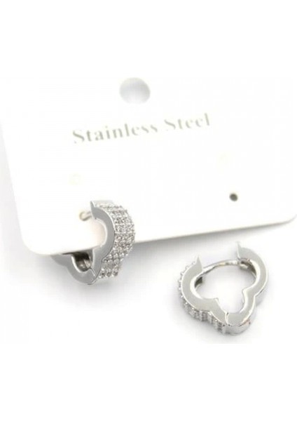 Ieg Vc Yonca Küpe - Gümüş