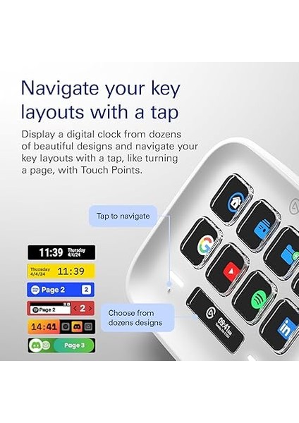 Stream Deck Neo – 8 Özelleştirilebilir Tuş, 2 Dokunmatik Nokta, Hızlı Görevler ve Iş Akışları – Word, Excel, Powerpoint, Takımlar, Zoom, Spotify Vs. Kontrol Edin – Mac ve Pc ile Uyumlu indirimleri