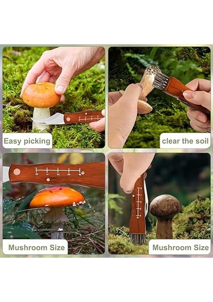 Mantar Bıçağı, Fırçalı, Eldiven ve Mantar Toplama Torbası, Pusula, Mantar Toplama Çantası, Bıçak Bileyici, Katlanır Bıçak, Mantar Çantası, Mantar Bıçak Seti, Mantar Toplayıcılar Için Hediye indirimleri