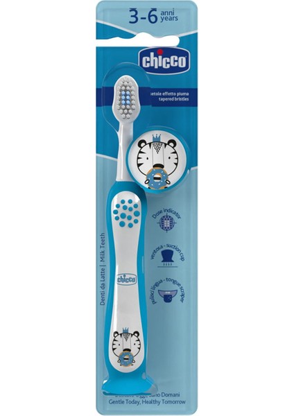 Diş Fırçası 3-6 Yaş Tiger Mavi