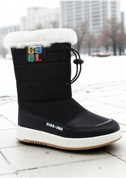 Astor Sıcak Astar Su ve Soğuk Dayanıklı Çocuk Kar Botu