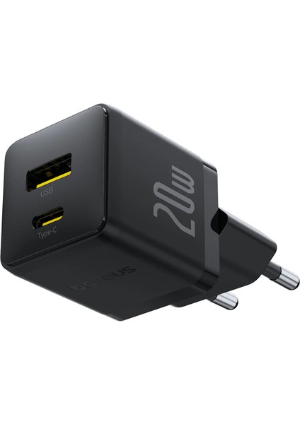 Palm Fast Usb-A Usb-C 20W Şarj Cihazı